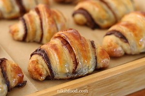 Parve Chocolate Rugelach - Rugelach is a traditional Jewish pastry