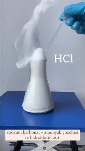 Mixture of sodium carbonate, ammonia and hydrochloric acid