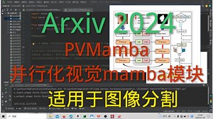 深度学习 | 图像分割任务 | Arxiv 2024 | 并行化视觉PVMamba即插即用模块，适用于医学图像分割任务，计算机视觉CV任务通用模块