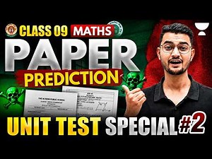 Class 9 Maths Question Paper 🔥 | Most Important Questions | MD Sir Class 9