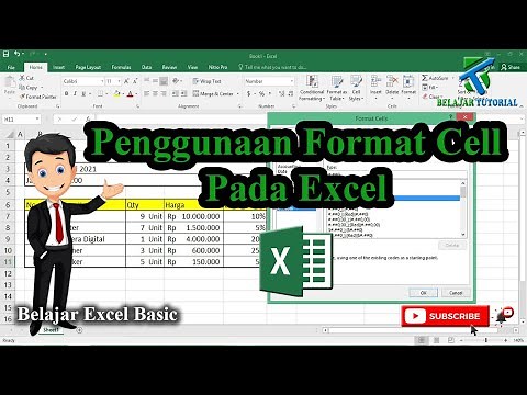 Belajar Fungsi dan Tipe Format Cell Pada Excel