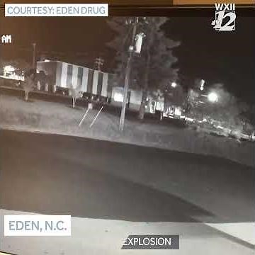 Massive KFC explosion in North Carolina captured on camera