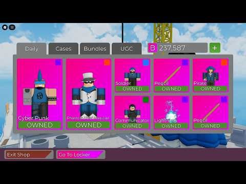 Roblox Arsenal Daily Shop 4/11/2026