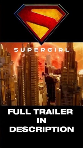 SUPERGIRL - Final Trailer | “Krypton was Beautiful” | Milly Alcock, Jason Momoa