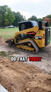 Doing some dirt work and grading here at the property today, grading out this area next to the new, freshly poured driveway. Around 40 yards of clean fill and 20 yards of topsoil moving today, grading out both sides and getting ready for seeding. | Brian's Lawn Maintenance - Youtube