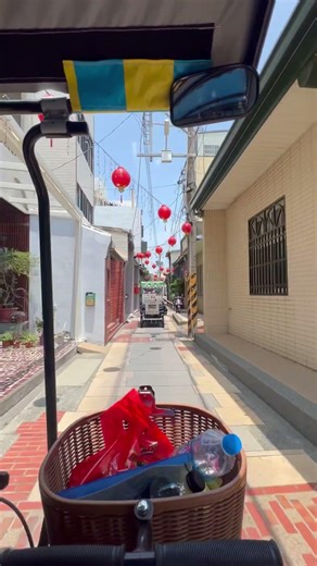 搭鹿港觀光導覽車 慢遊鹿港小鎮看古蹟有夠開心 #導鹿 #彰化旅遊