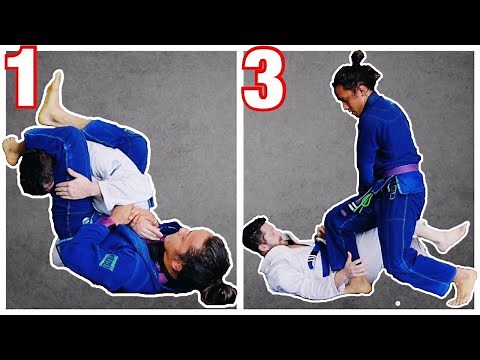 The first 5 moves every bjj white belt should learn