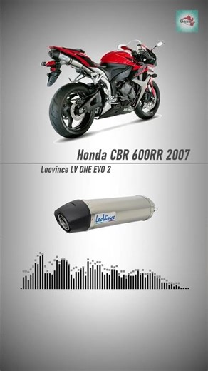 Honda CBR 600RR 2007 Leovince LV ONE EVO 2