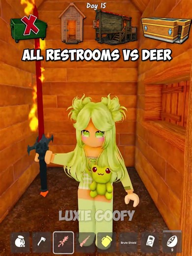 All Restroom vs Deer 😂 | Roblox