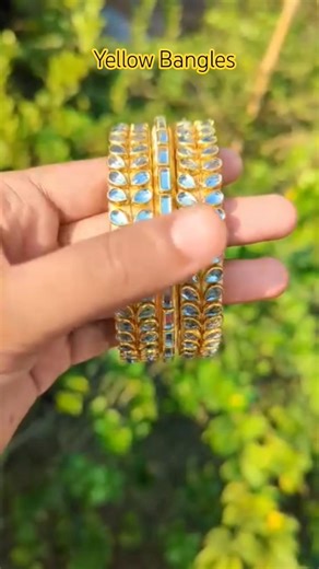 Yellow Bangles DIY at home |#diy #ytshorts #bangles #handmade