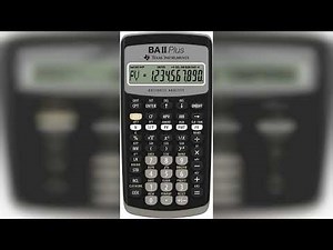 Review: Texas Instruments BA II Plus Financial Calculator, Black Medium