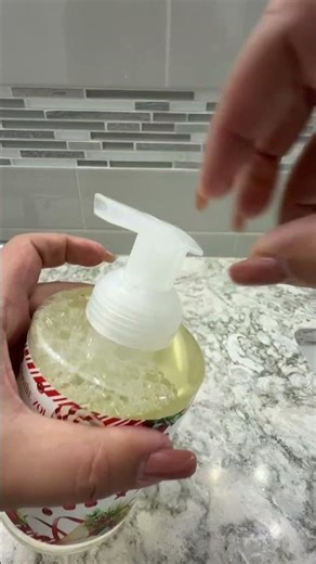 Festive Foaming Hand Soap for bathroom or perfect gift