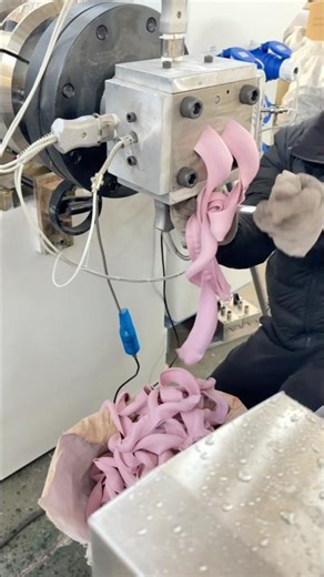 HOW Twin-Outlet PVC Edge Banding Corner Bead Machine Line In Action?#PVCedge#cornerbead#extrusion