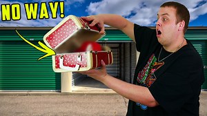 We finally were able to go through enough storage unit finds to get to the red locked box we saw last time in this $1,030 storage unit! What we found in side of the locked box, was definitely not what we were expecting to find! | Treasure Hunting With Jebus