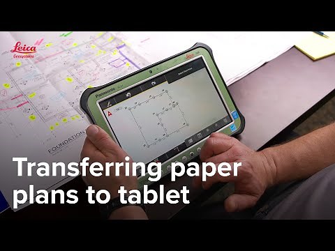 How to Turn Paper Plans into Digital Layouts with Leica iCON