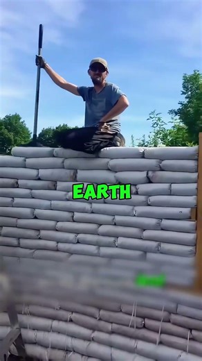 Building An Indestructible Home Using Only Bags Of Dirt