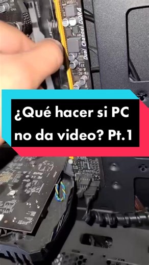 ¿Qué hacer si tu PC no da video? Guía paso a paso