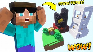 Minecraft but we can Craft CUSTOM STRUCTURES #viral #minecraft #crafts #customized #structures #india | ProBoiz 95