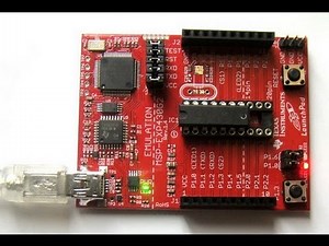 MSP430G2553 Launchpad LED Blinking Tutorial