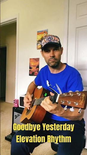 Goodbye Yesterday | Elevation Rhythm | Acoustic Guitar #worshipguitar #acousticguitar #guitarsolo