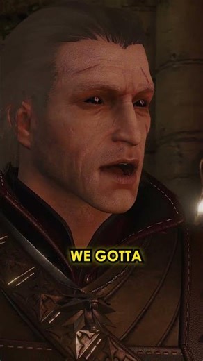 "You're Dumb and Annoying, But You're My Brother" - Geralt Makes Lambert Cry | The Witcher 3