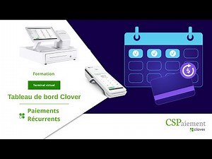 Terminal Virtuel - Paiements récurrents | TABLEAU DE BORD Clover
