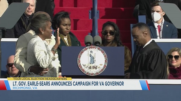 Lt. Gov. Winsome Earle-Sears announces campaign for Virginia Governor