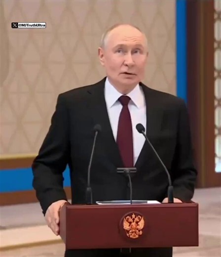 Putin throws the RED FLAG 🚩 🚩Putin:“I don’t know what drone, please tell me what the information is in the media now— a drone hit a residential building in Romania, and they say it’s Russian drone? Who said it’s a Russian Drone? Reporter:Many peoplePutin:Many people means NO ONE. Who?Reporter:Ursula Von der LeyenPutin:Well, she didn’t go to Romania.. she didn’t look at the drone… 'NOBODY can say where the UAV came from before running a forensic analysis.I 100% believe him.. you?