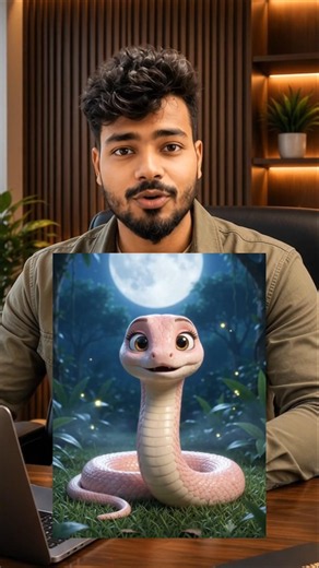 How to Make Viral AI Snake Videos with One Prompt 🐍🤯 #Shorts