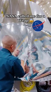 206K views · 12K reactions | The Absolute COOLEST Wrap I’ve EVER Done ‍✨敖‼️ NASA Space Capsule Wrap ‼️ #nasa #vinylwrap #space #chrome | Jay The Wrap Specialist | Facebook