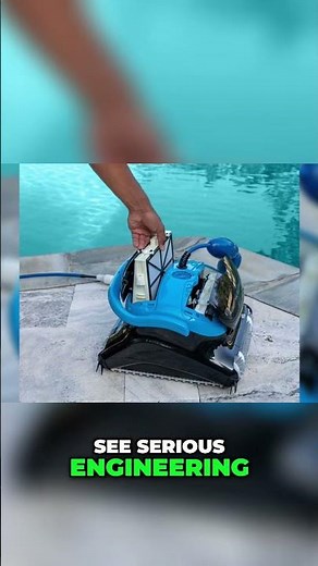 Dolphin Nautilus CC: Best Robotic Pool Cleaner Review! #shorts