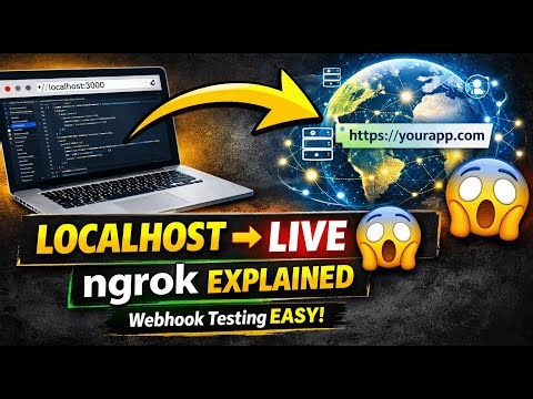 Developers ka Secret Tool 😱 ngrok Explained in Hindi