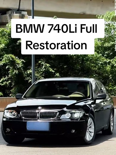 BMW 740Li full restoration process