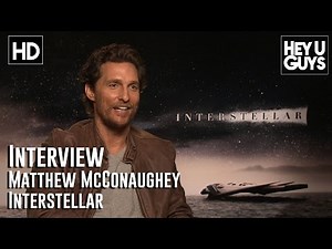 Matthew McConaghey Interview - Interstellar