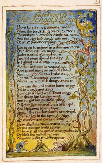 "The School Boy," by William Blake - Tweetspeak Poetry