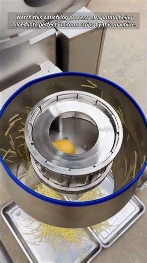 Automatic vegetable slicer.