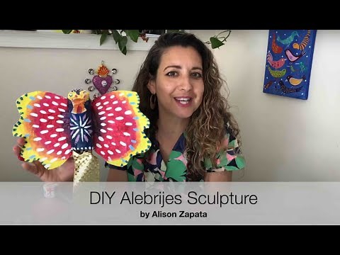 DIY Alebrijes: Learn how to make your own DIY alebrije with teaching artist Alison Zapata