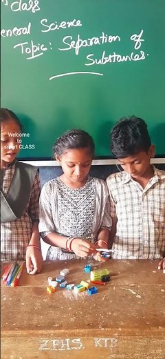 separation of substances// hand picking //6th class science