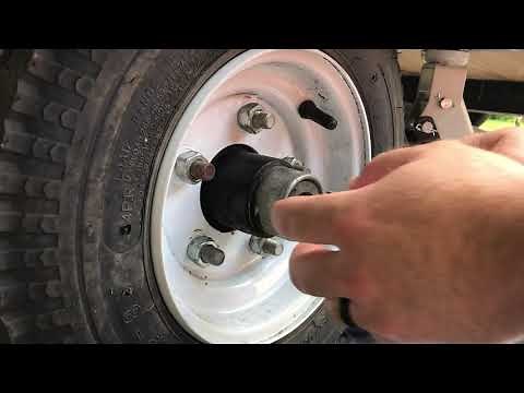 How to Grease Utility Trailer Bearings