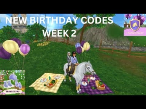 star stable/NEW BIRTHDAY CODES