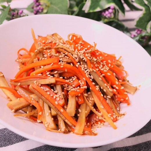 簡単！基本のきんぴらごぼう 作り方・レシピ | クラシル