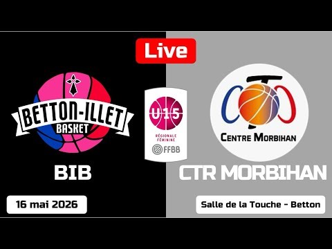 Live U15F-R2 BIB-Centre-Morbihan - 16/05/2026