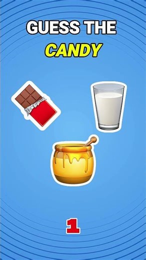 Emoji to Candy Challenge #shorts #riddle #candy