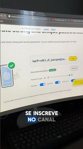 Como Criar Senhas Fortes e Seguras em Segundos (Fácil e Rápido!) 🔐💡