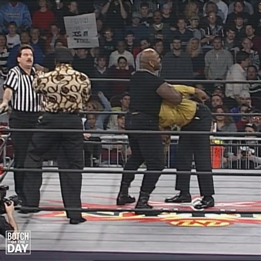 Ahmed Johnson teaching Jey Uso how to f*ck up your own finisher. #botchaholics #wrestling #nfsmedia #botchoftheday | Not Falling Studios