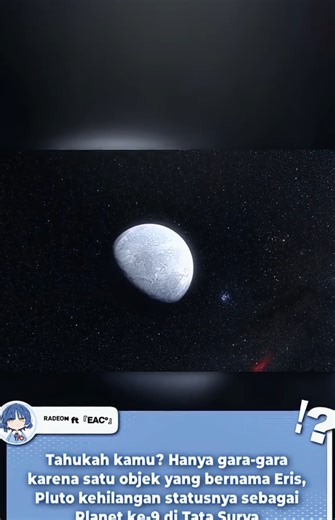 Perubahan Status Pluto dan Penemuan Eris