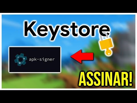 COMO CRIAR UMA KEYSTORE PELO CELULAR - Apk Signer