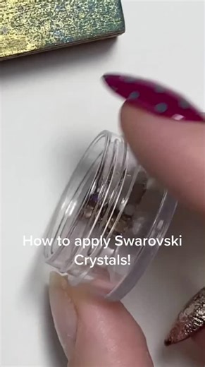 How to Apply Swarovski Crystals on Nails