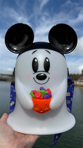 The Mickey Mouse Ghost popcorn bucket has finally materialized at Disney Springs. 👻 He is adorable and even lights up. Head to WDWNT.com for all the details. Will you be adding him to your collection? 🎃 #disneyparks #waltdisneyworld #disney #disneyworld #wdw #disneysprings #disneypopcornbucket | WDW News Today
