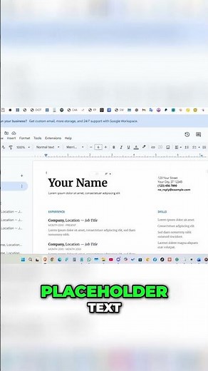 ✅ Google Docs Resume Trick (2025 for US Users) – Easy Template Guide for Job Seekers! 📝